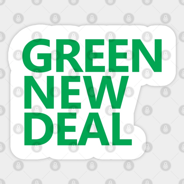 Green New Deal Sticker by willpate